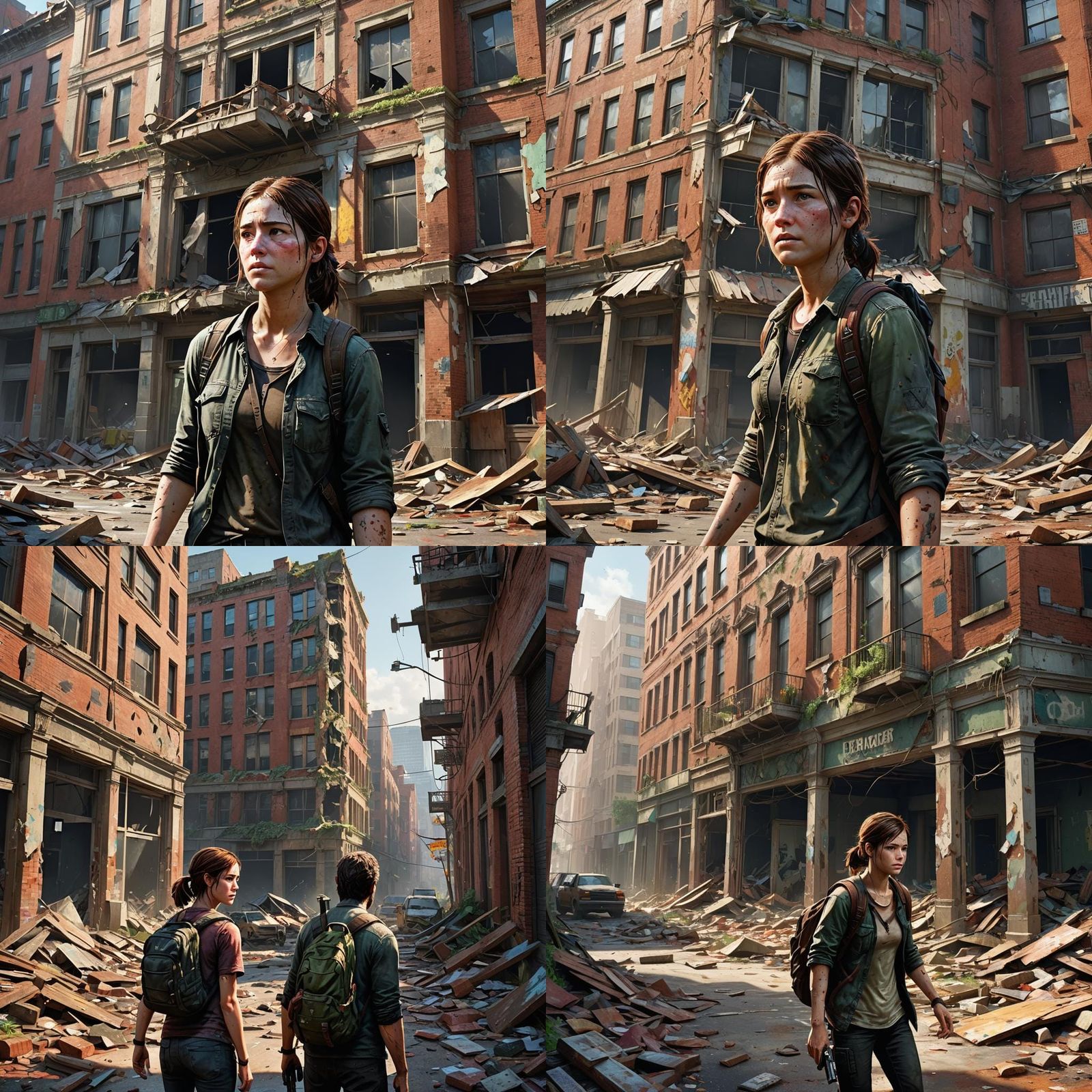 The Last of Us: Clicker in Ruins
