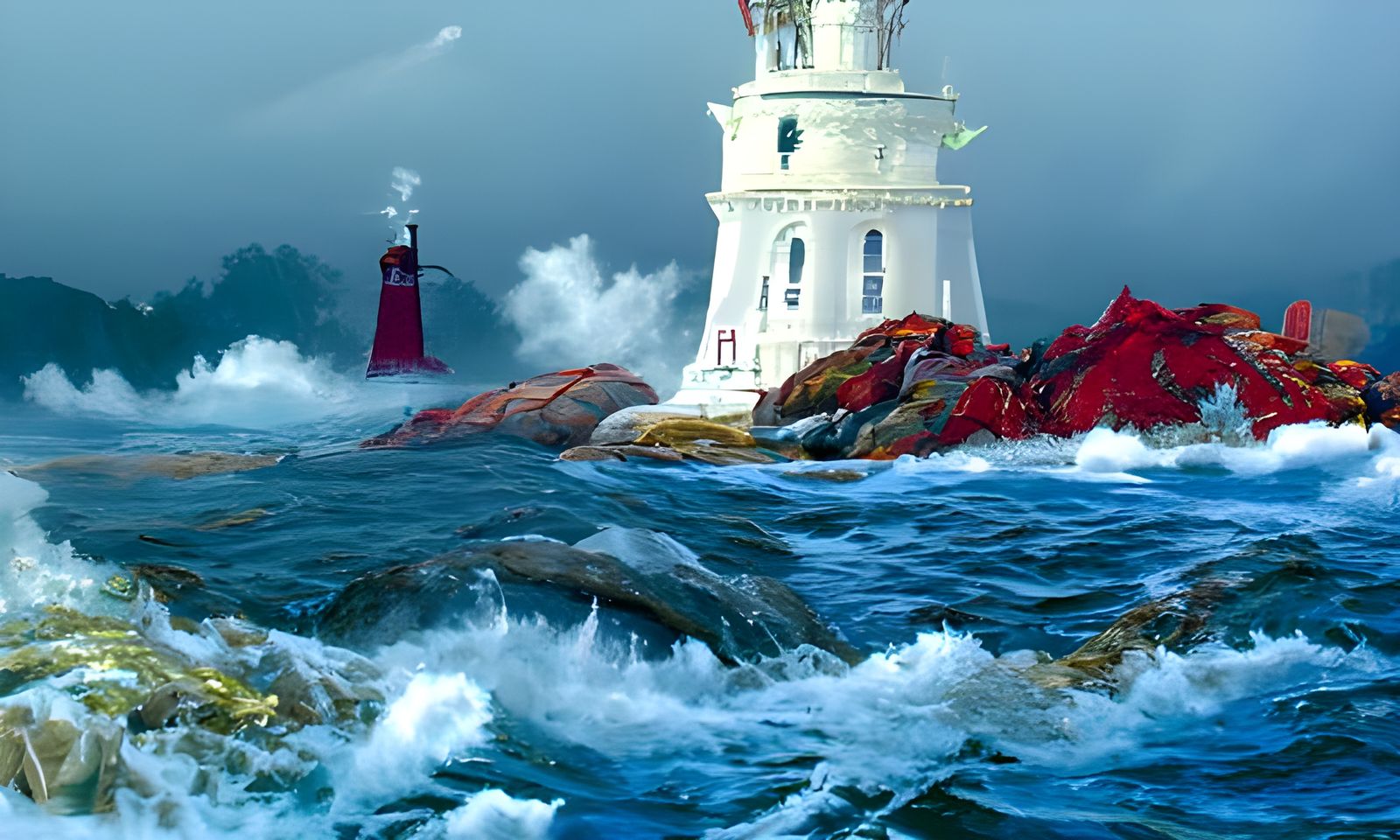 First attempt with a lighthouse