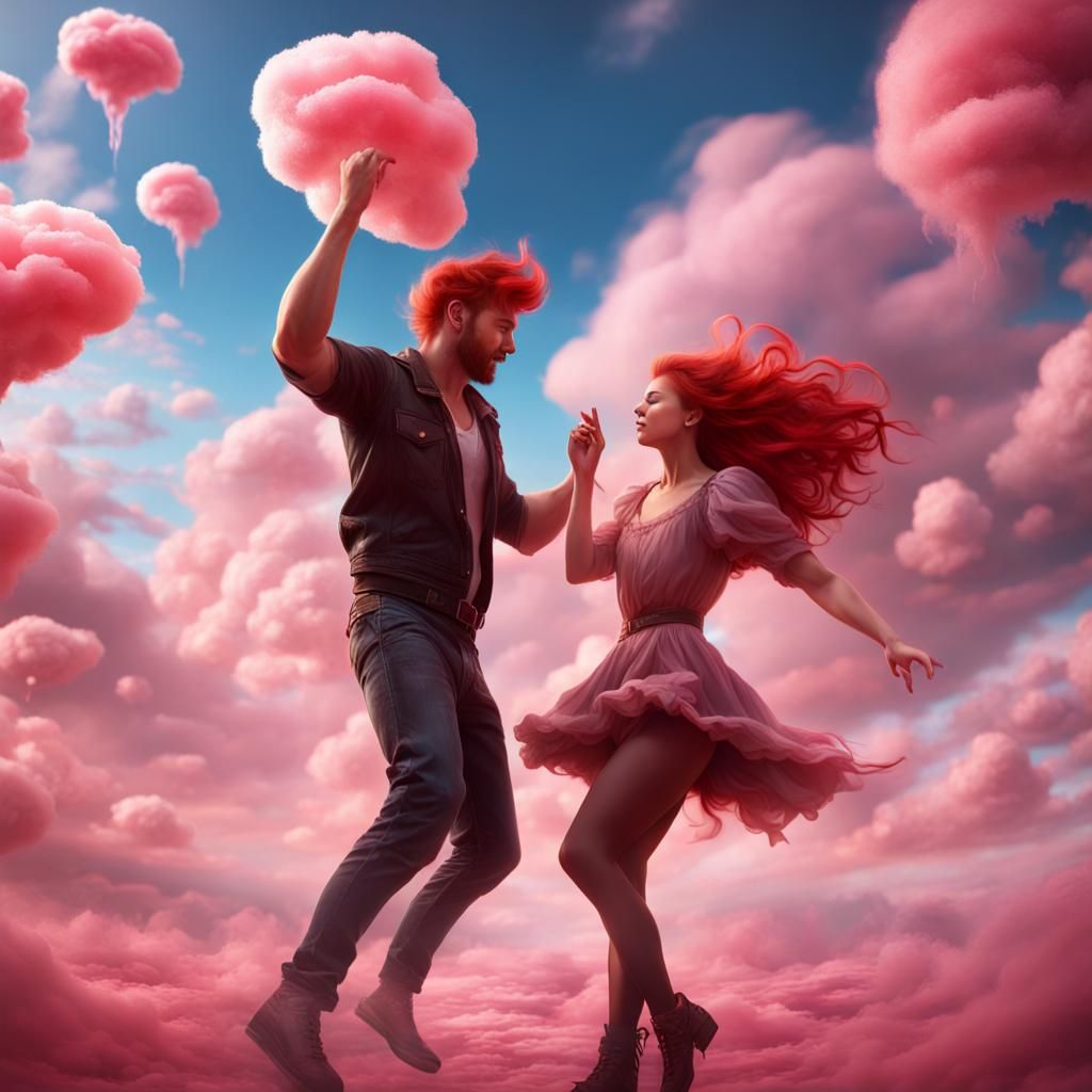 Fantasy Dance in Cotton Candy Clouds