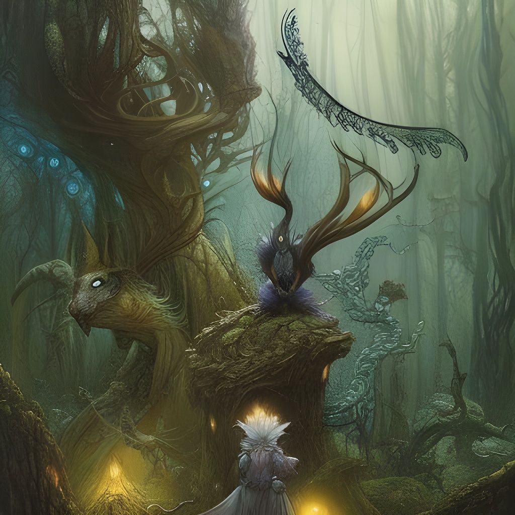 Faerie's Wild Hunt: Mythological Forest Chase