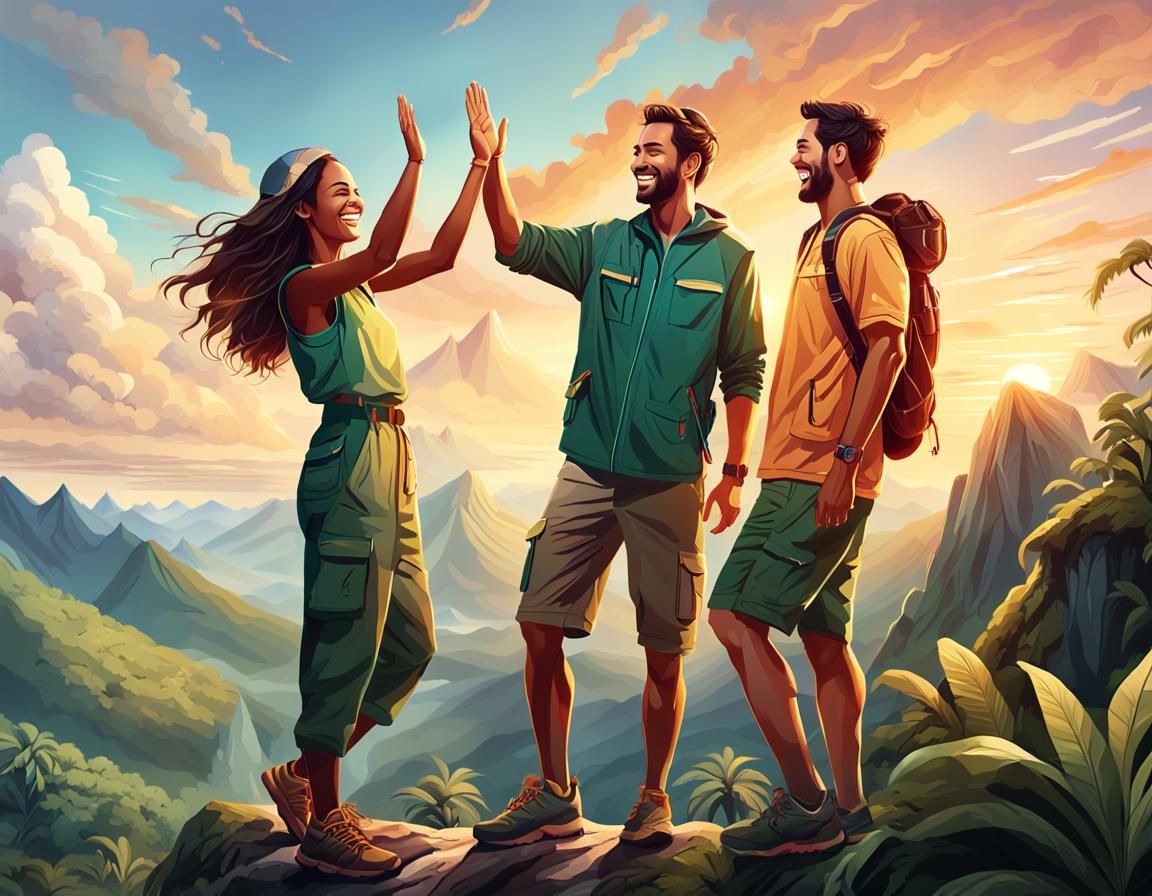 Great, we made it, give me a high five