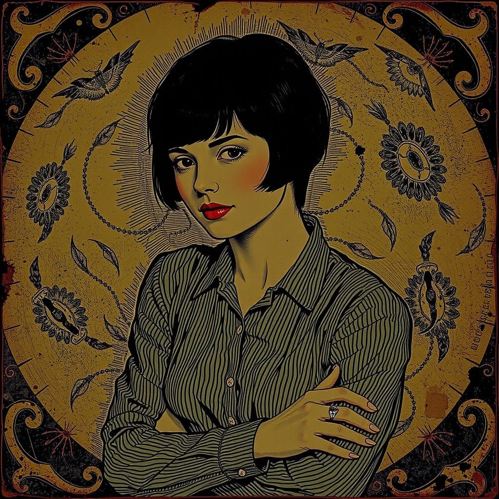 Louise Brooks: An Etched Portrait