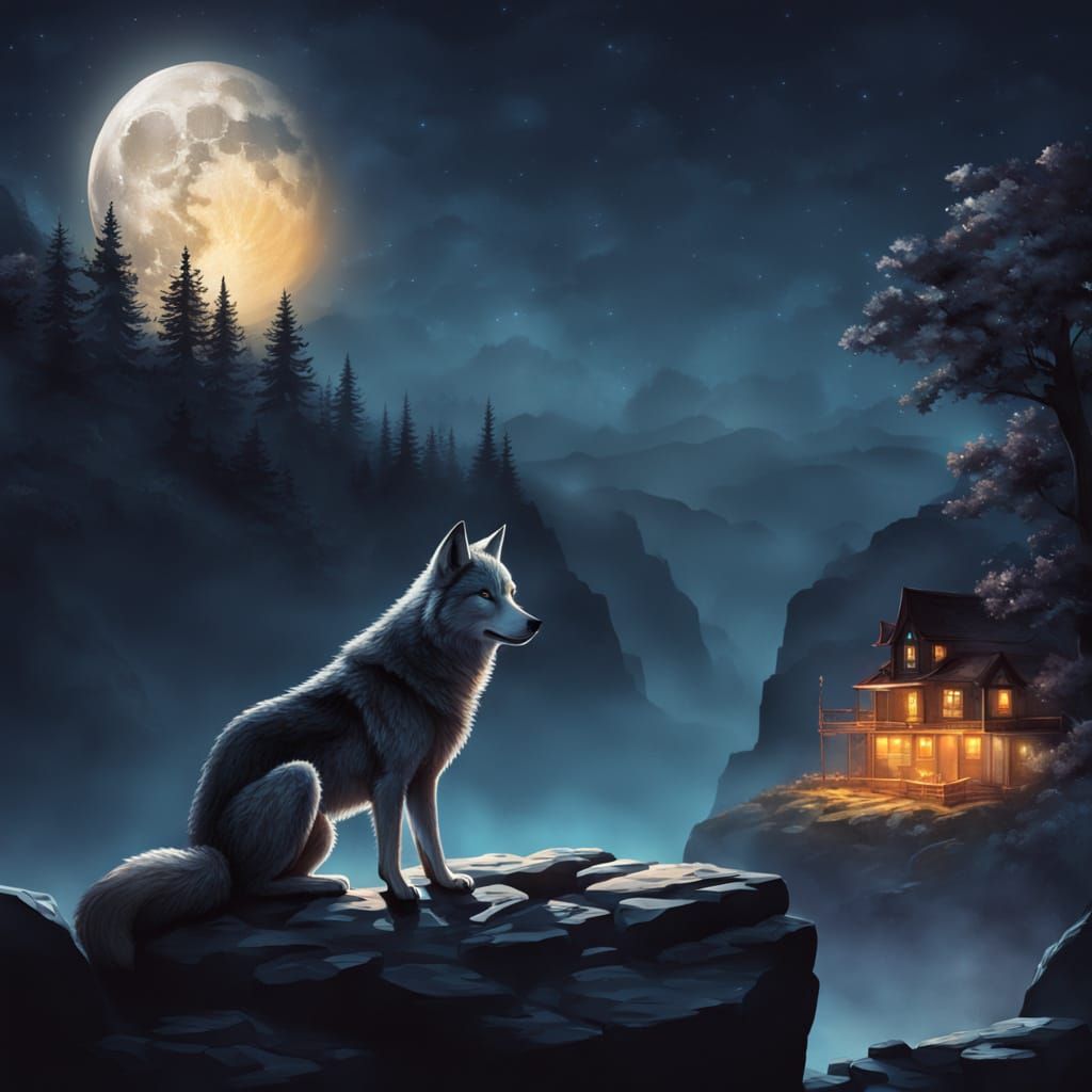 Wolf of Moonlit Majesty