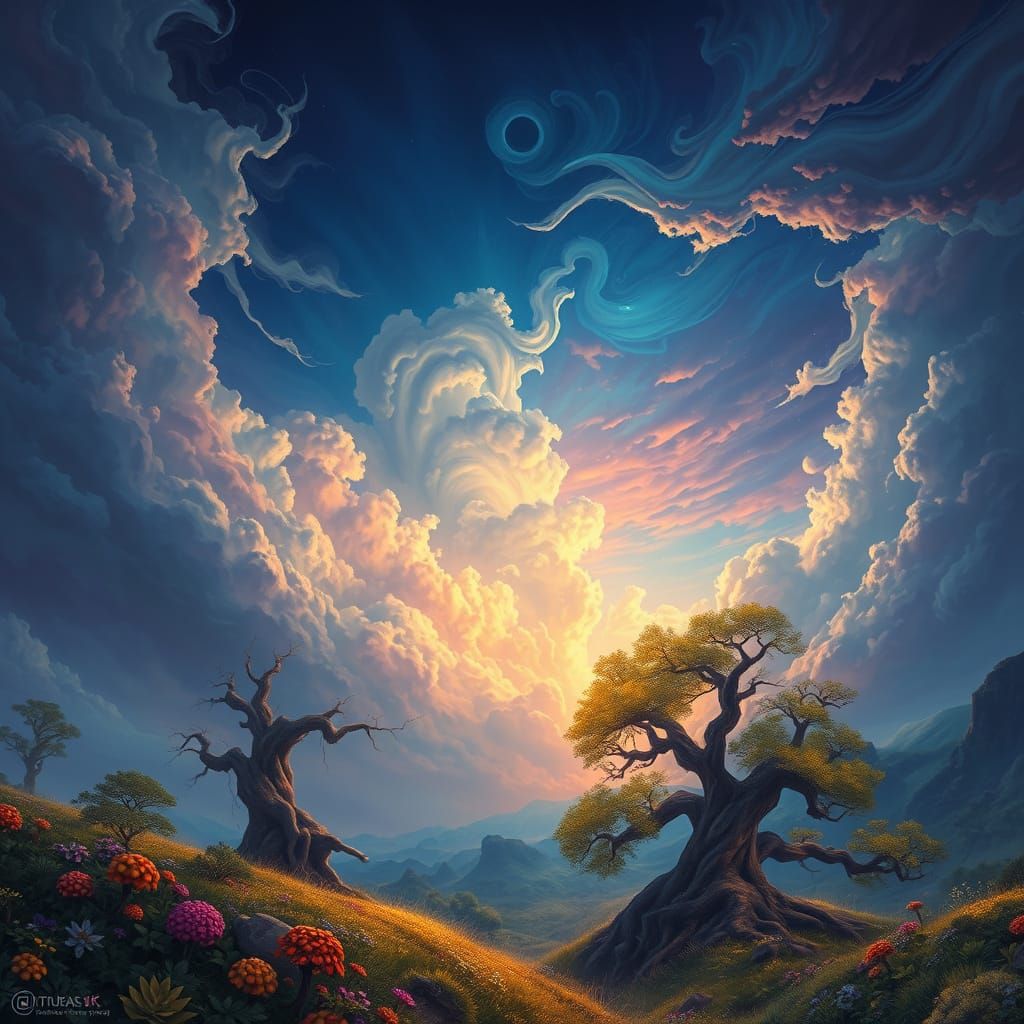 Whimsical Cosmic Wonderland