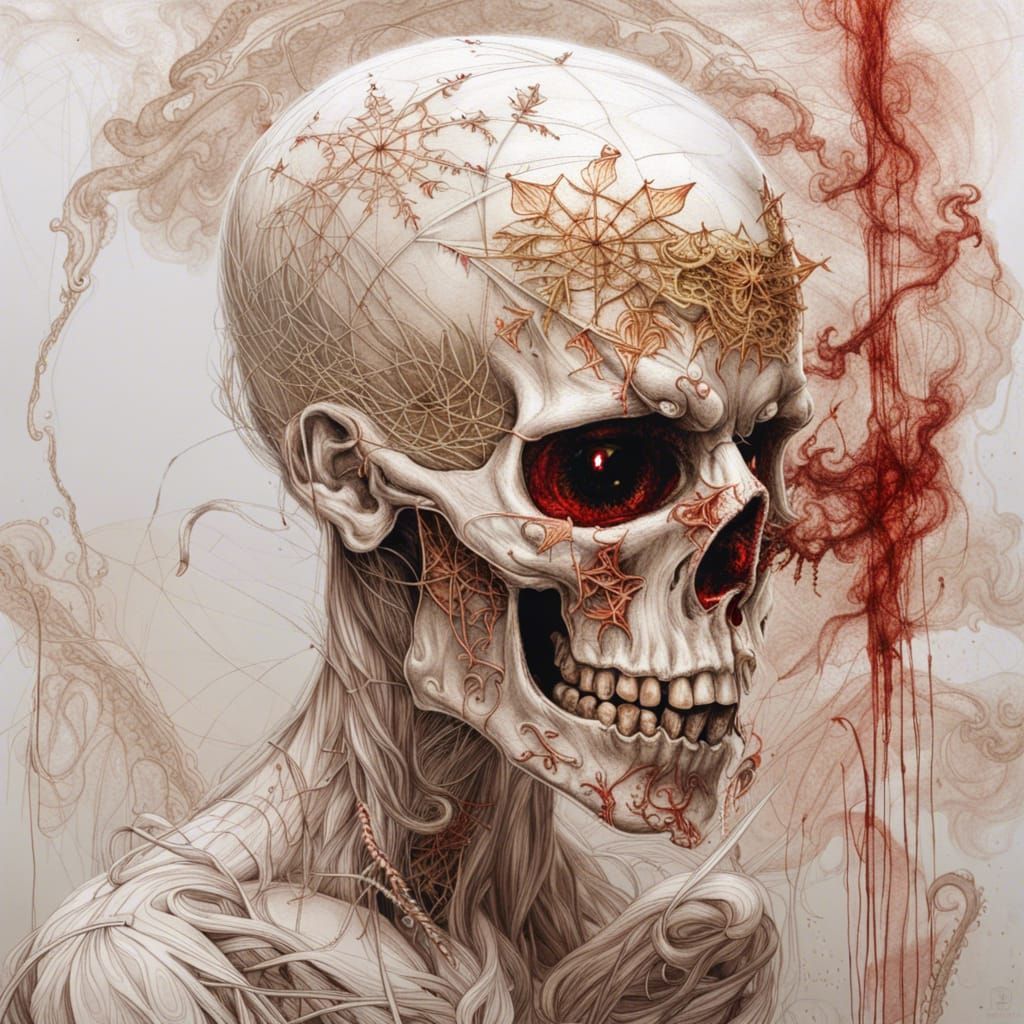The Carnage White Skull <>