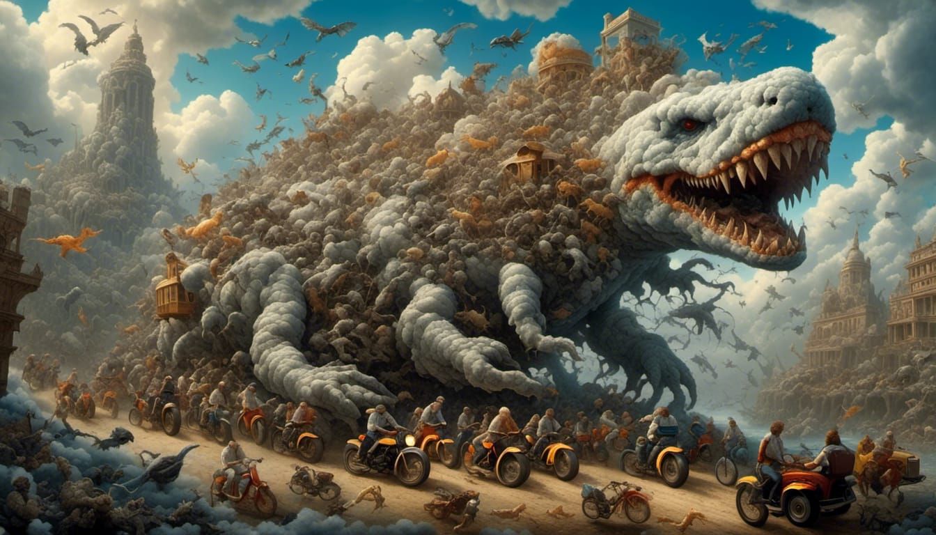 Surreal Gary Busey Clone Bus Ride