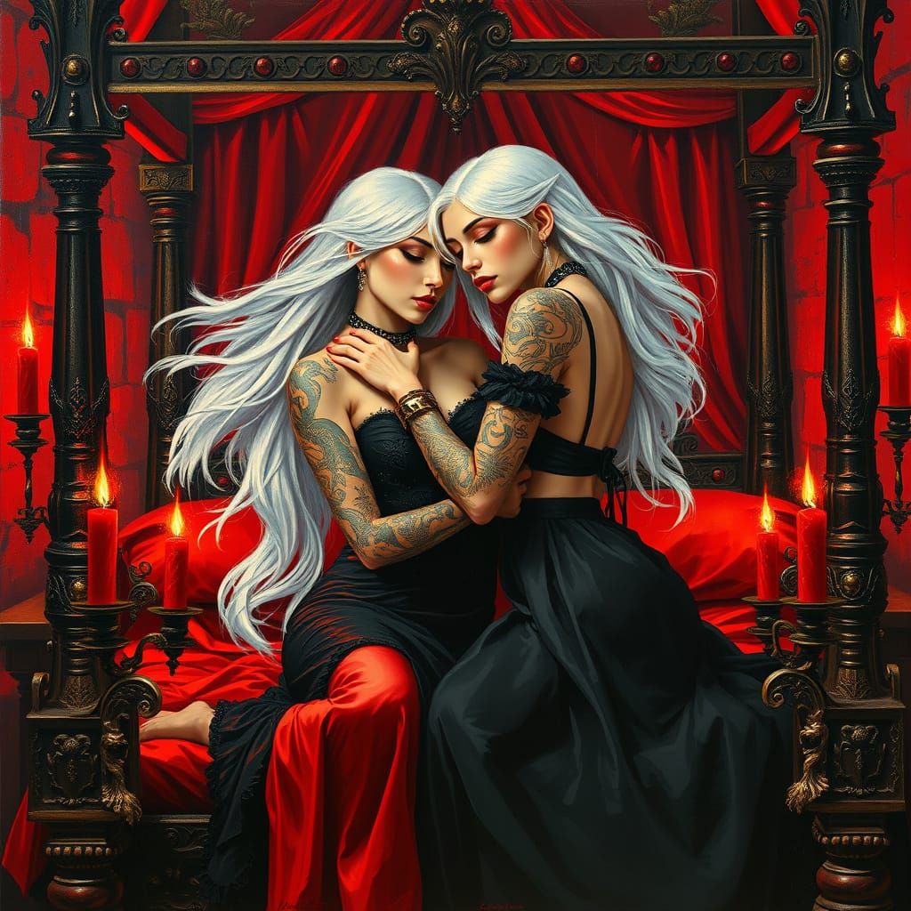 Thai Goddesses in Gothic Splendor