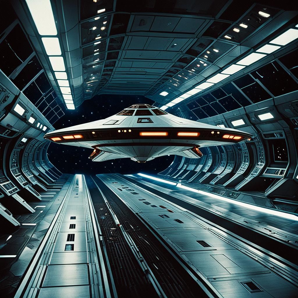 Sleek Starship Slip-Jumps into Isadora System