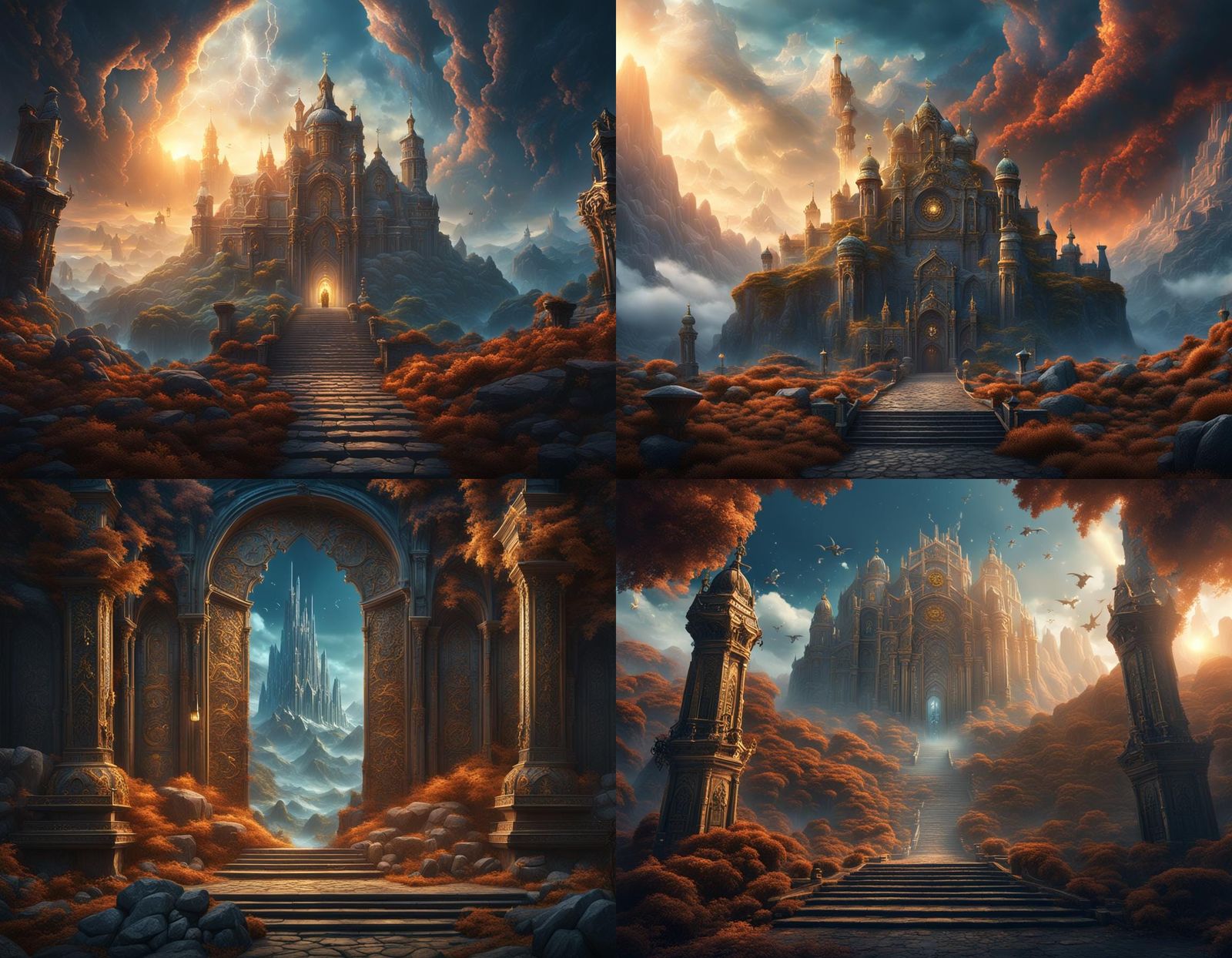Key to Heaven: Detailed Fantasy Concept Art