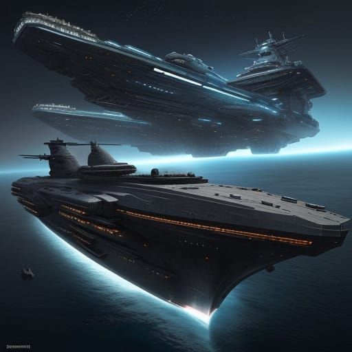 Galactic Warship Concept: Ondergoshian Battlecruiser-Capital...
