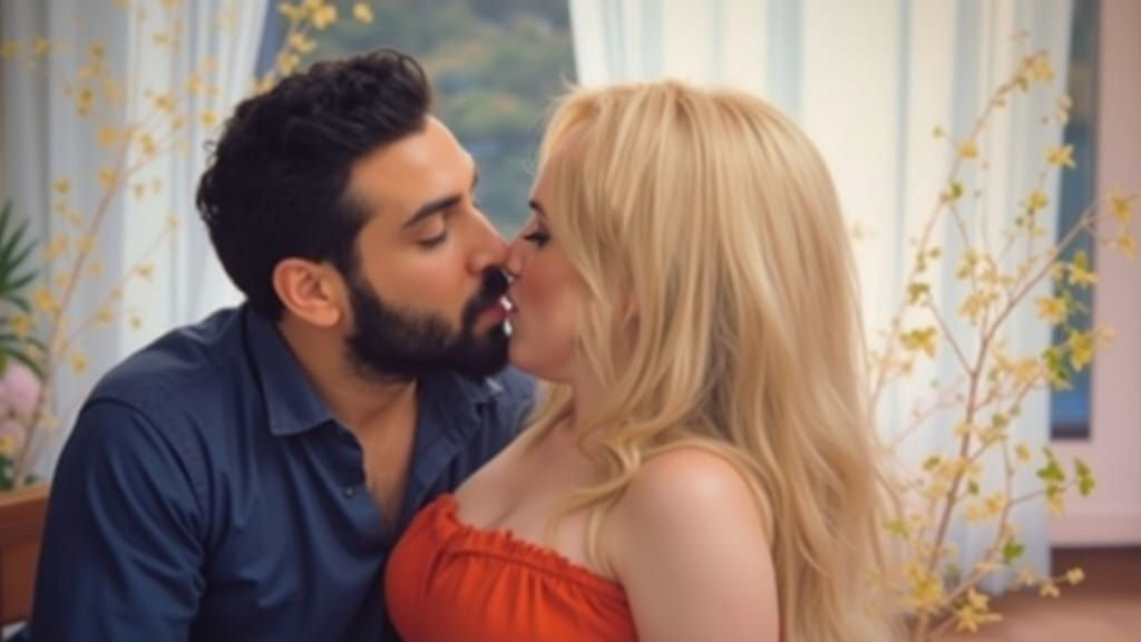 Tender Impressionist Romance in Golden Light