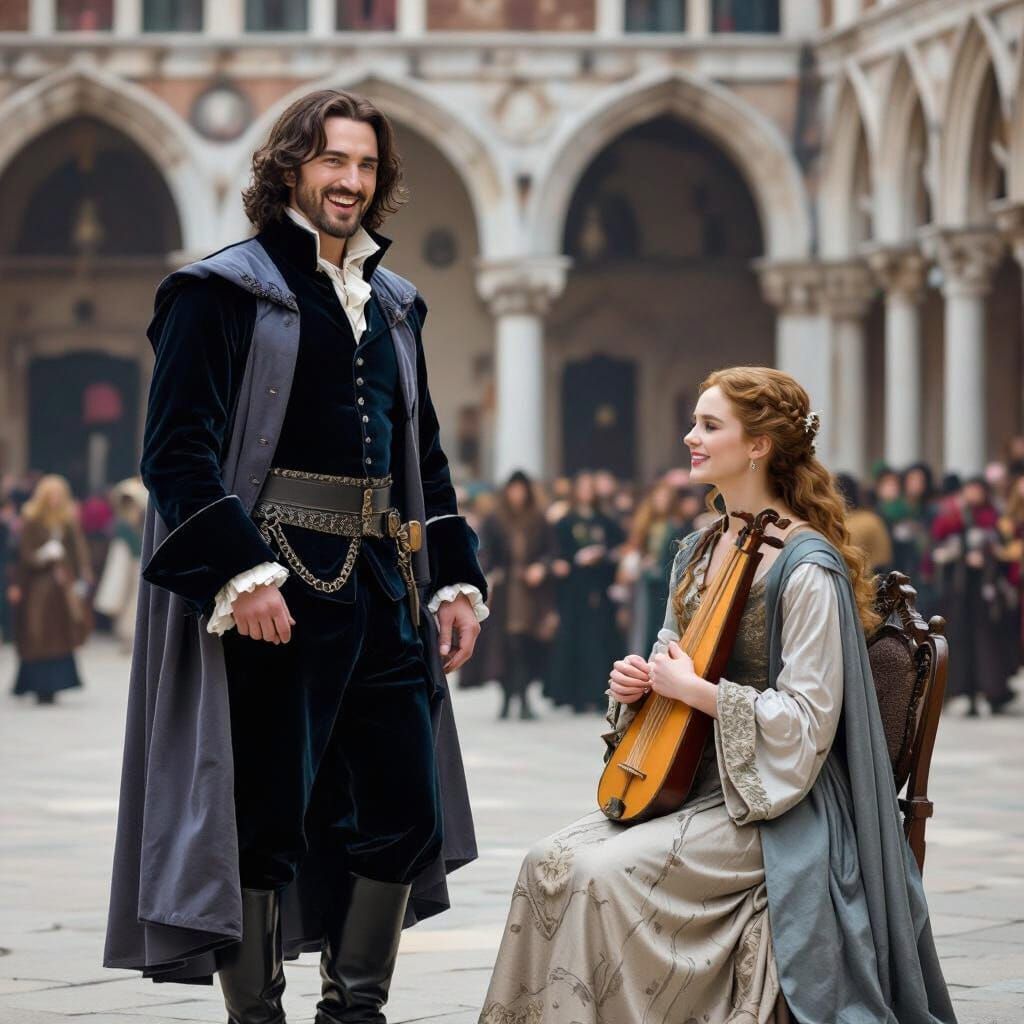 Katherine and Petruccio As Snape and Hermione in Renaissance