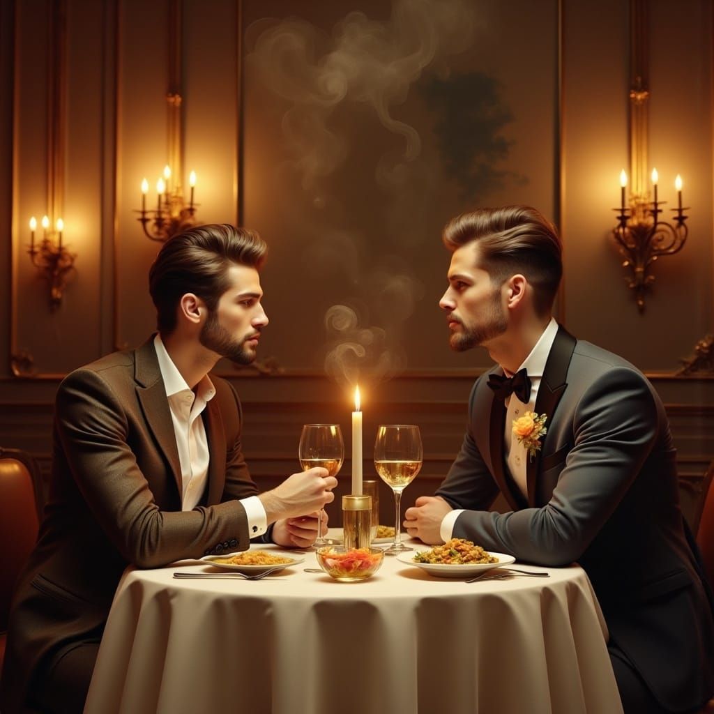 Sensual Italian Encounter in the Style of Tom of Finland