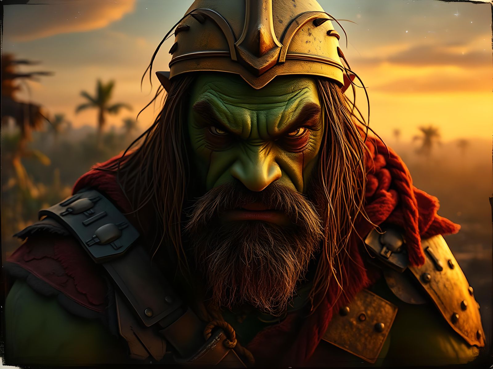 Kaldrink - Half Human Half Orc - All Warrior.