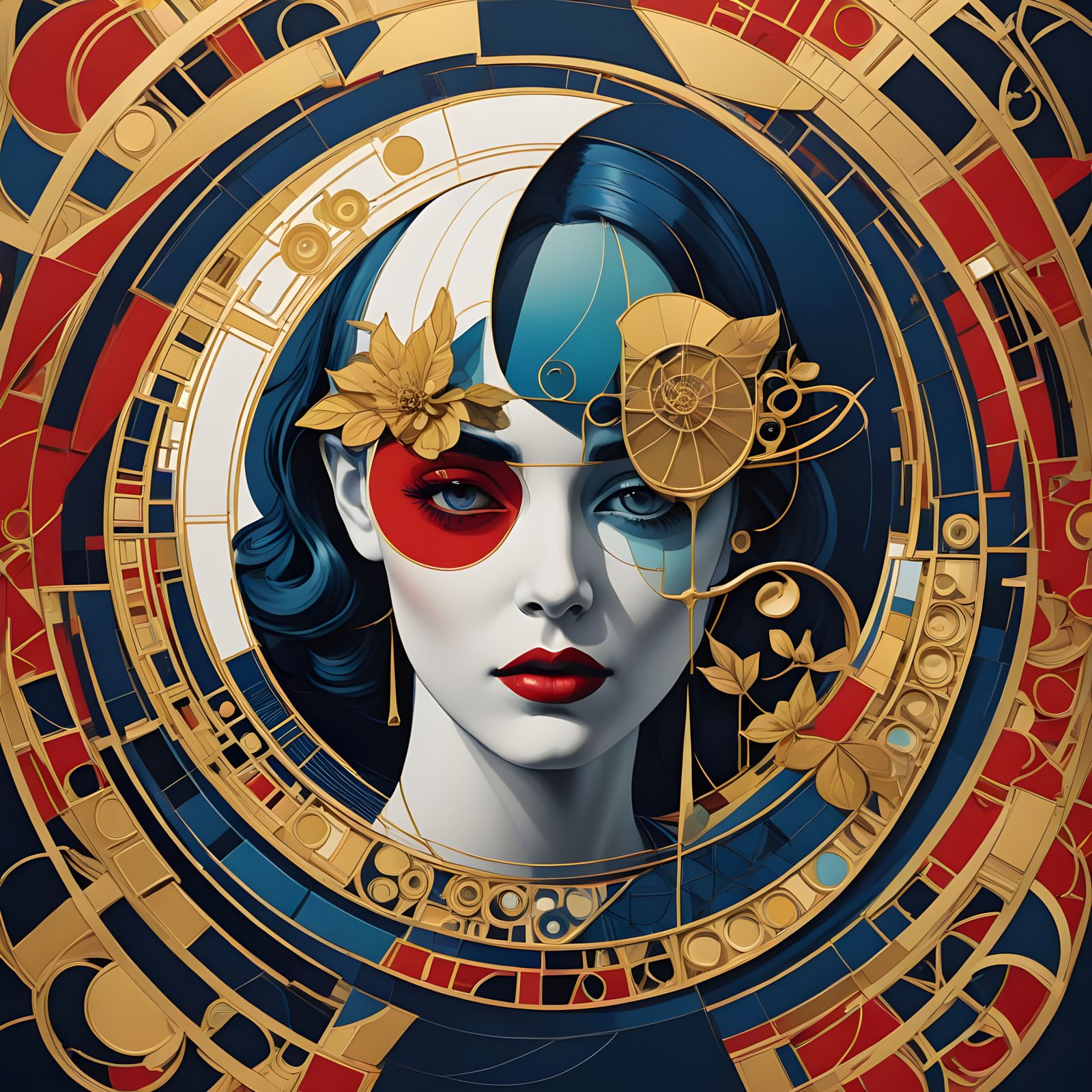 Elegant Wine Glasses with Calligraphic Inscription in Art No...