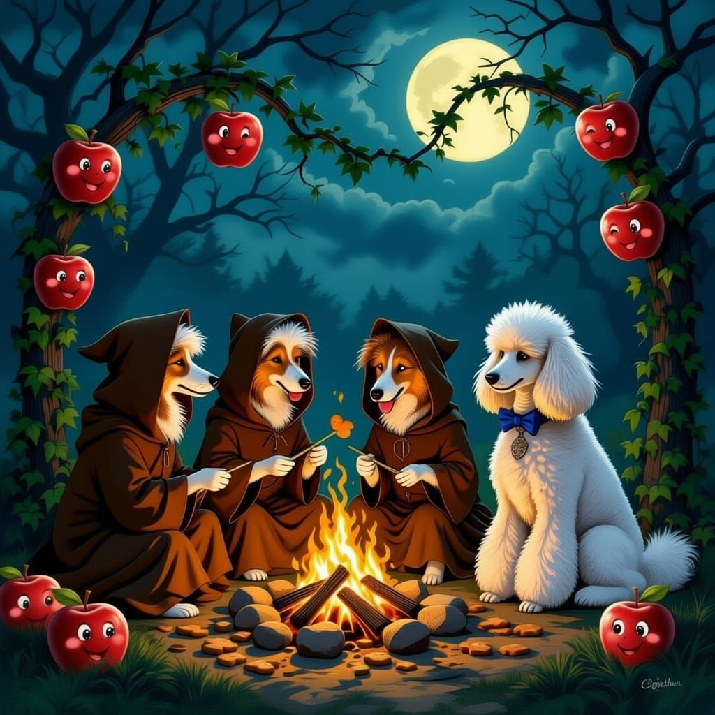 Nightmare Harvest Festival with Collies Roasting Bones