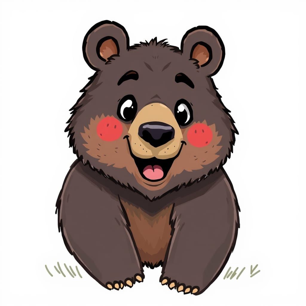 AI Generated Image of a Bear