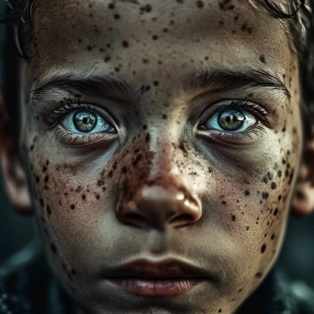 Hyperrealistic AI Portrait in Cinematic Lighting