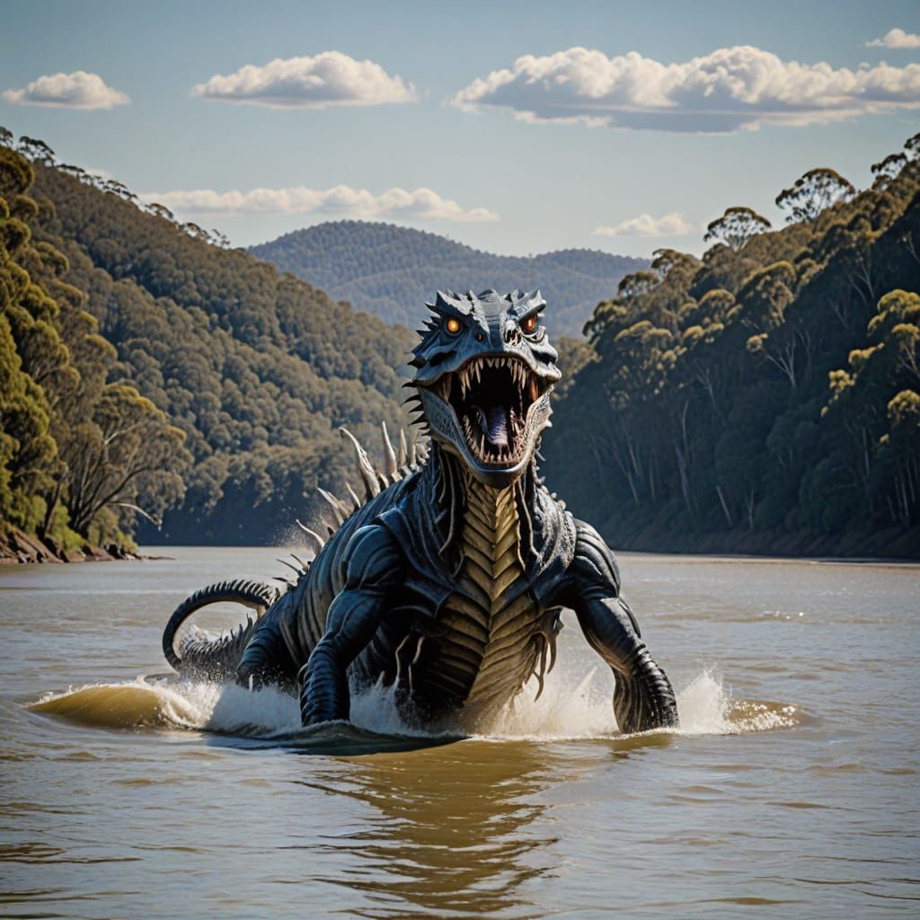 Hawkesbury River Monster Captured on Film
