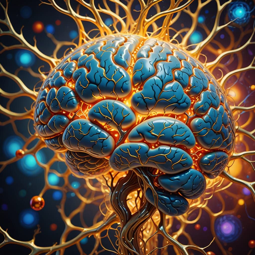 Brain Maintains Balance in a Vibrant, Surreal World