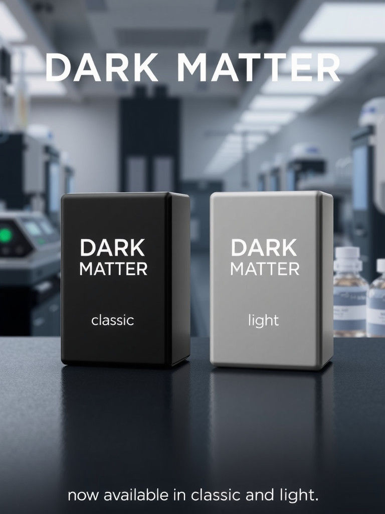 Dark Matter Advertisement Poster: Classic and Light