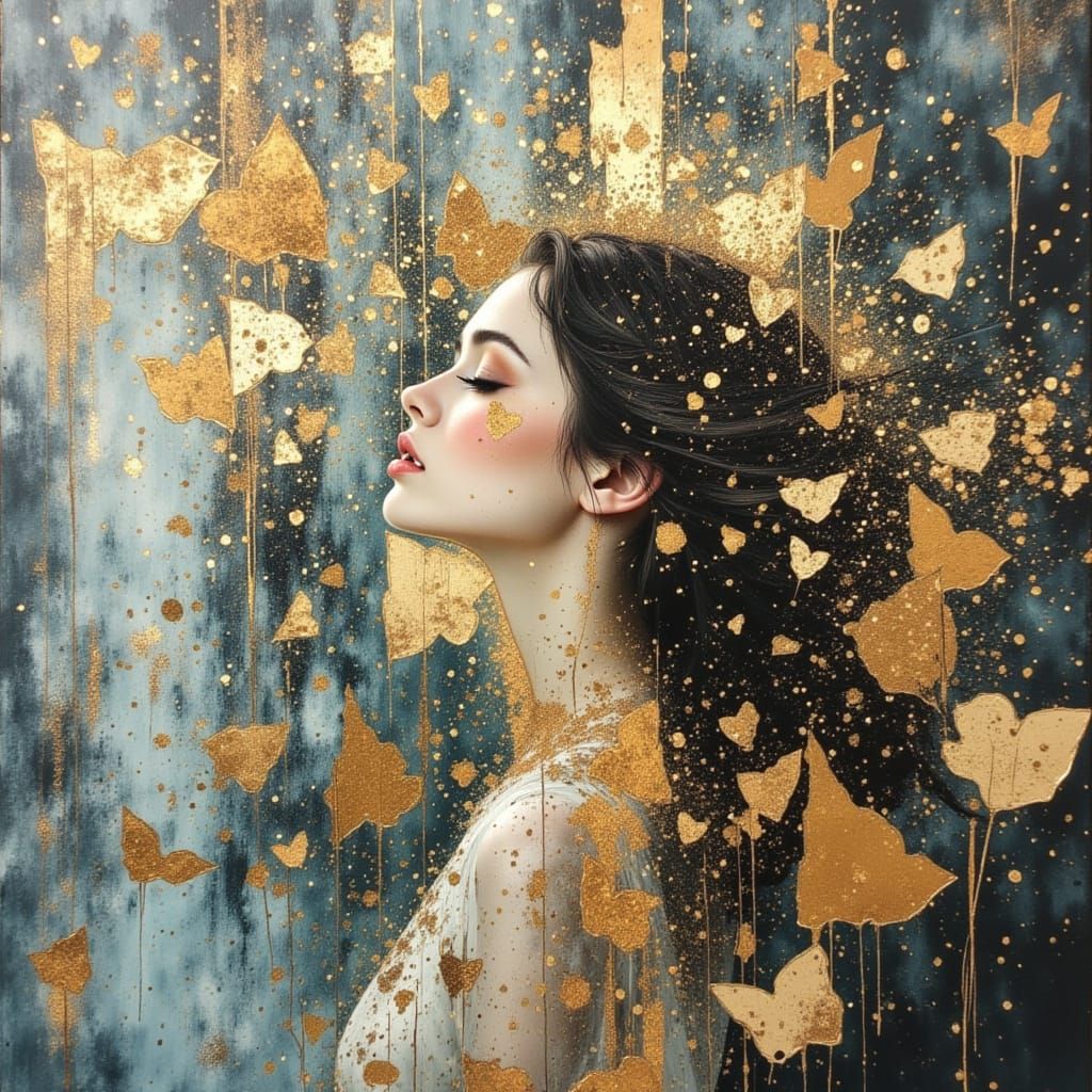 Divine Ancient Gold Portrait