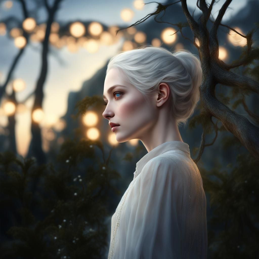 Ethereal Digital Portrait in High Definition