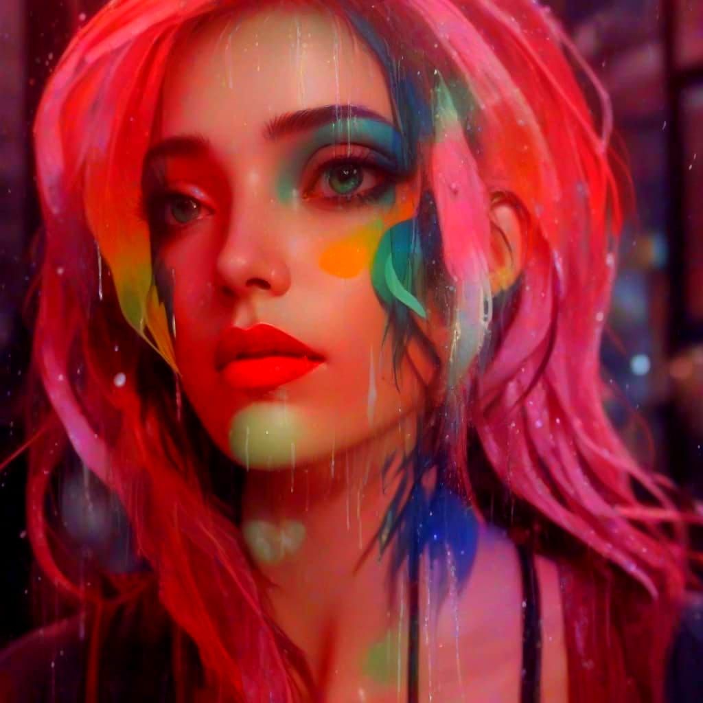 Whimsical Sydney Streetscape at Dawn in a Tim Burton-Inspire...