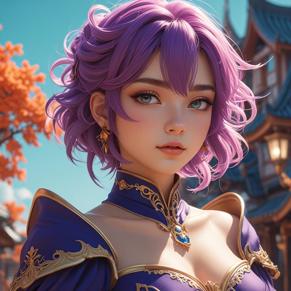 Nissi in a Fantastical World: Studio Trigger Style