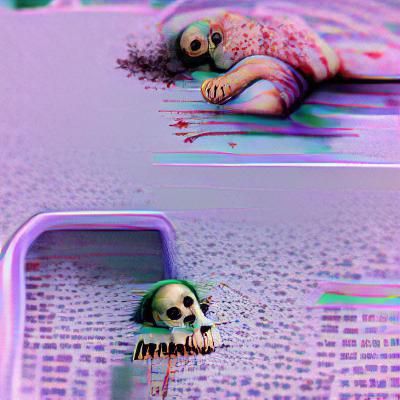 Morbid Image Generated by AI