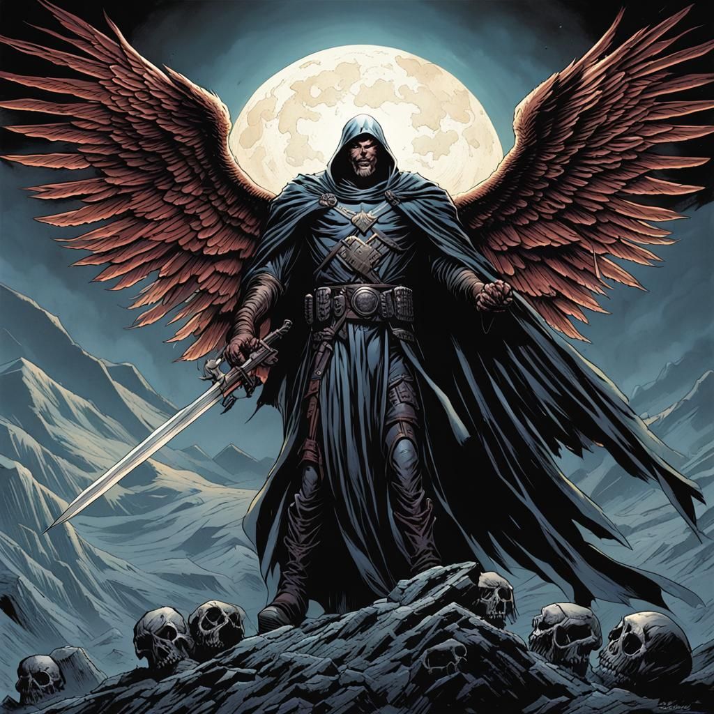 Samael, Angel of Death in Comic Book Art