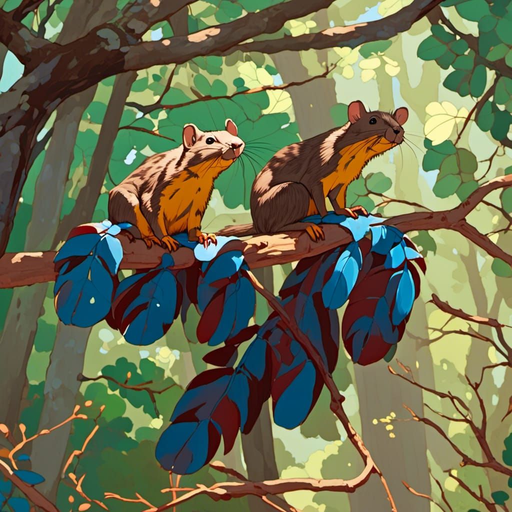 Invasive River Rats at the Riverside