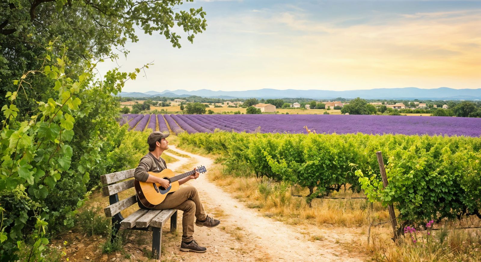 Southern France Serenade in Golden Light