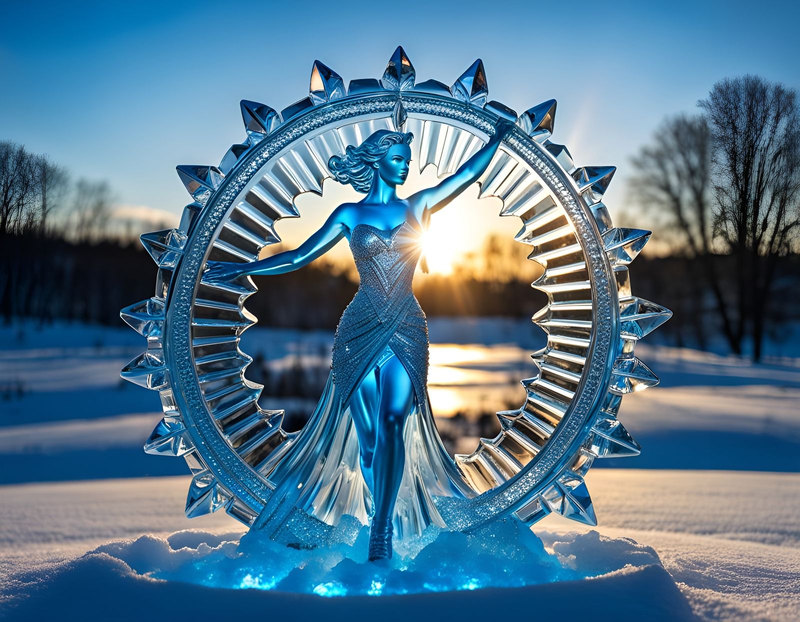 ice sculpture ❄️