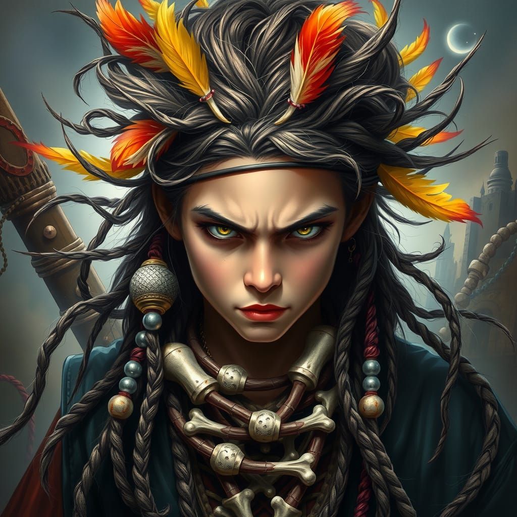 Majestic Pirate Cultivator with Unyielding Ferocity