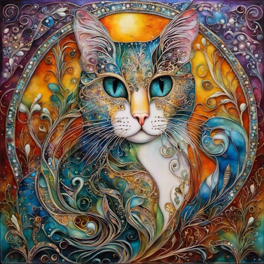 Glass cat series