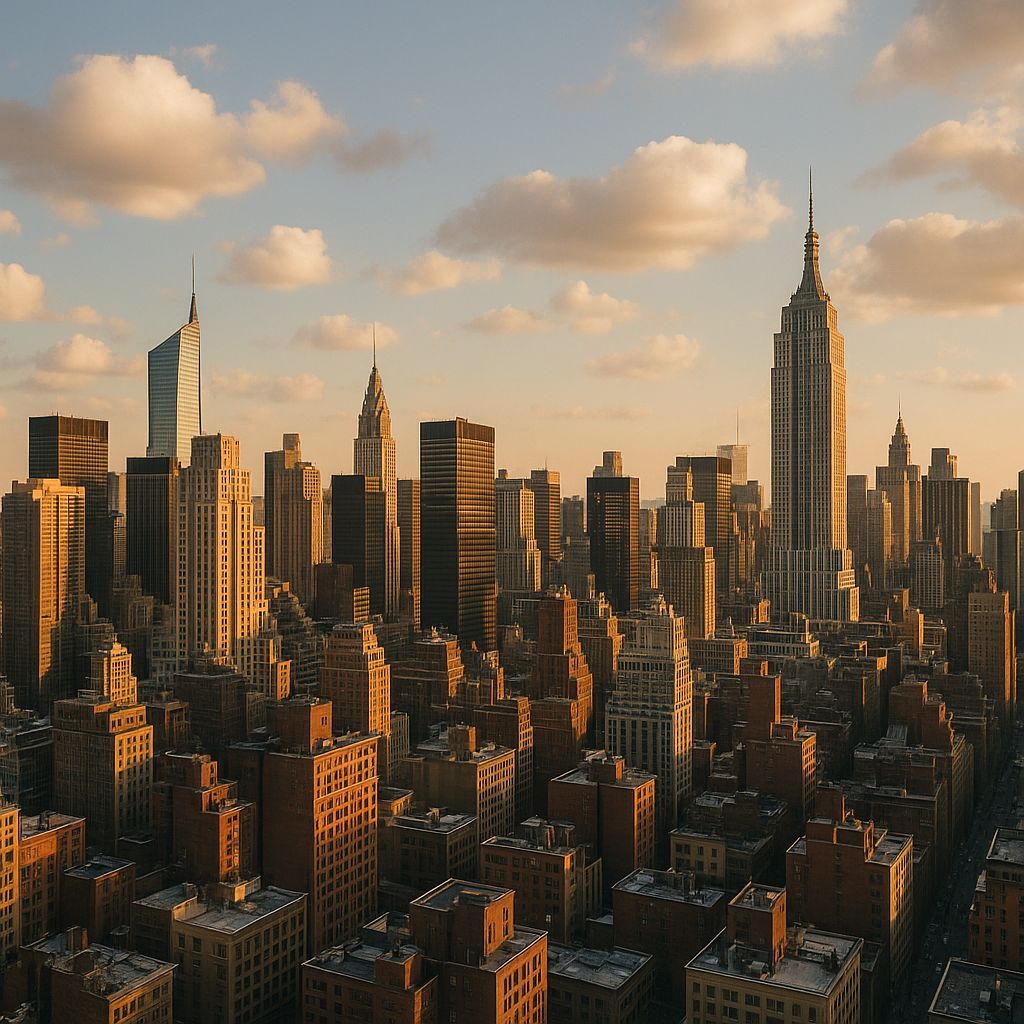 AI Generated Image of a Cityscape