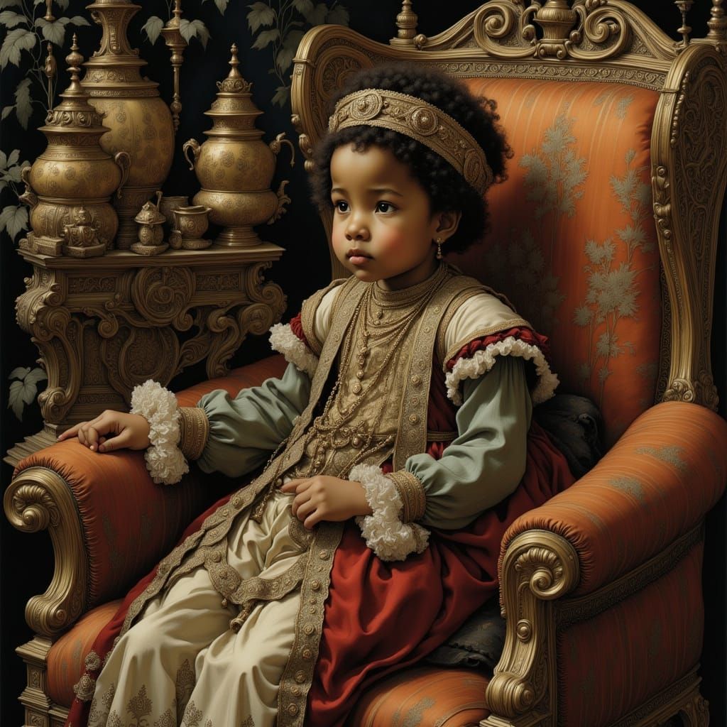 né dans la pourpre, born in the purple