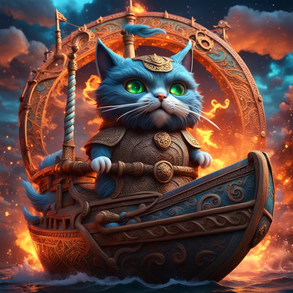 Viking cat