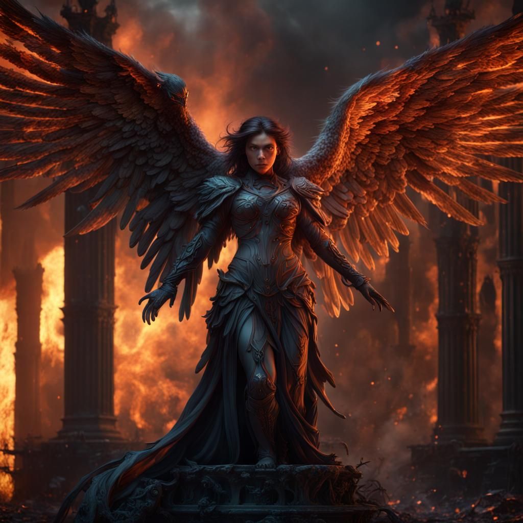 Dark Angel with a Thousand Eyes