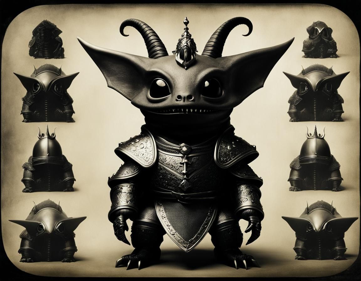 Alien Monster Knights Presented to Henry VIII