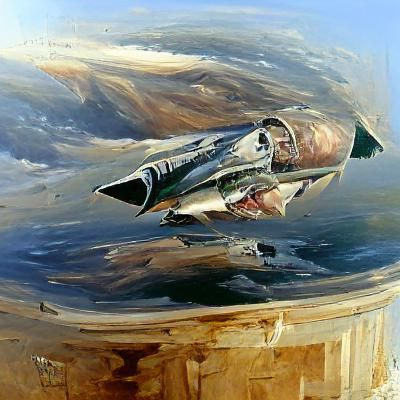 F-4 Phantom II: Oil Painting Aviation Art