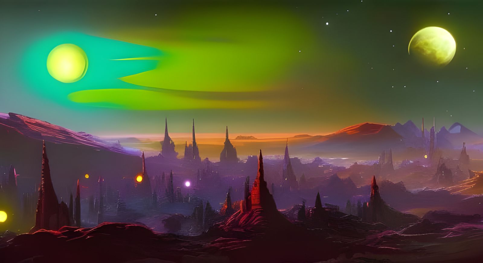 Good Night NC #223: Night Over @Just_A_Nickname City On Planet John Zerzan