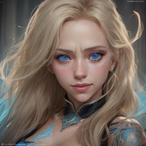 <lora:pretty woman:1.0> man in her 60th, light blue eyes, blonde hair, american, smile