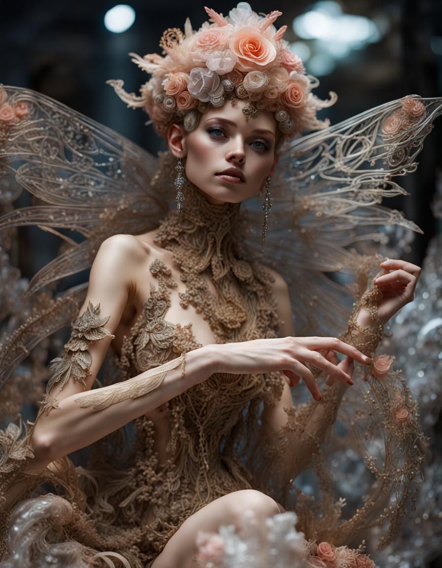 Ethereal Pixie in Hypermaximalist Detail