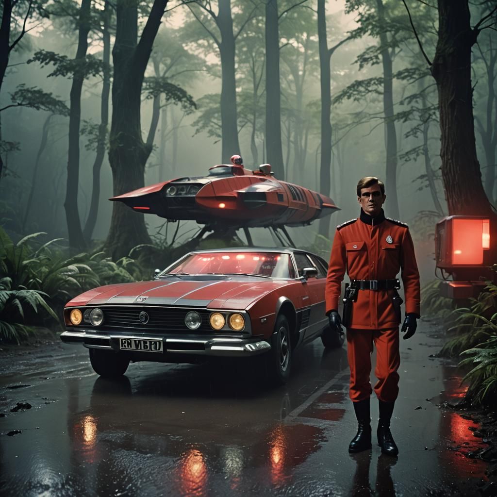 Captain Scarlet and SPV: Cinematic Film Still
