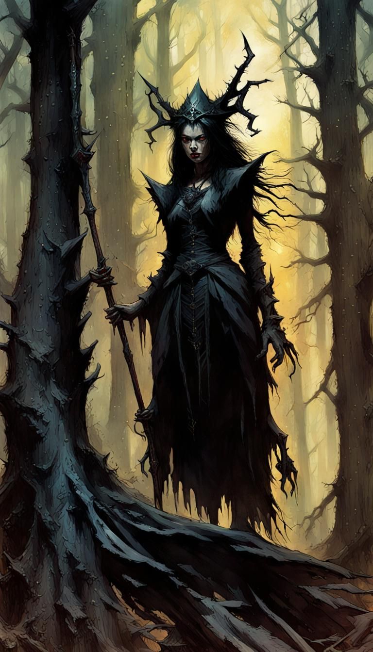 Black Agnes, the witch