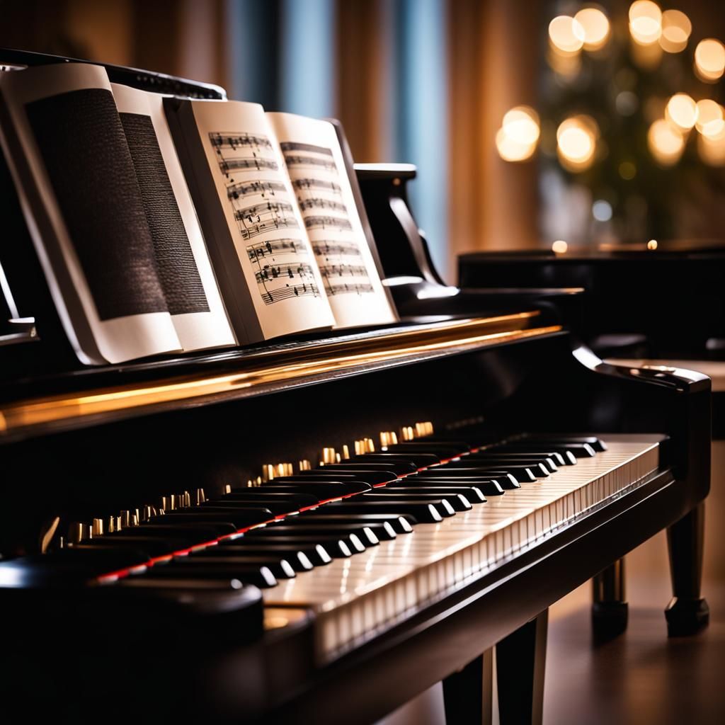 Piano in Natural Lighting: Professional Photography