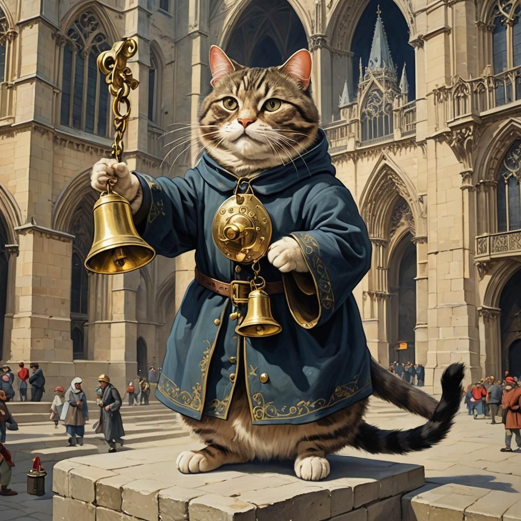 Deformed Cat Rings Notre Dame Bells