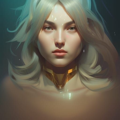 Detailed Portrait with Dynamic Lighting and Intricate Detail...